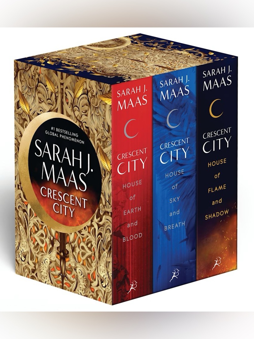 Crescent City by Sarah J Maas 3-Book Paperbook Box Set - NEW CONDITION!